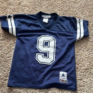 Kids Navy Blue Sports Jersey Dallas Cowboys Romo